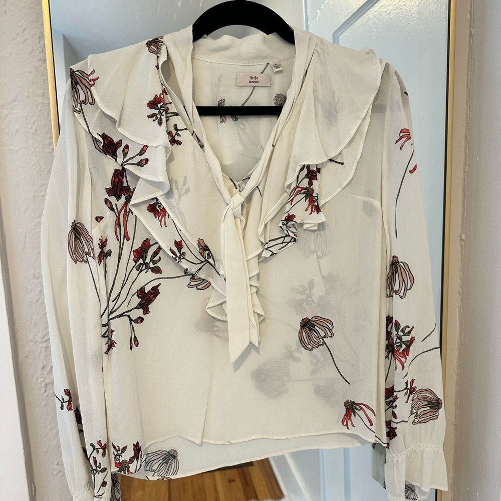 Floral Little Moon Blouse XS